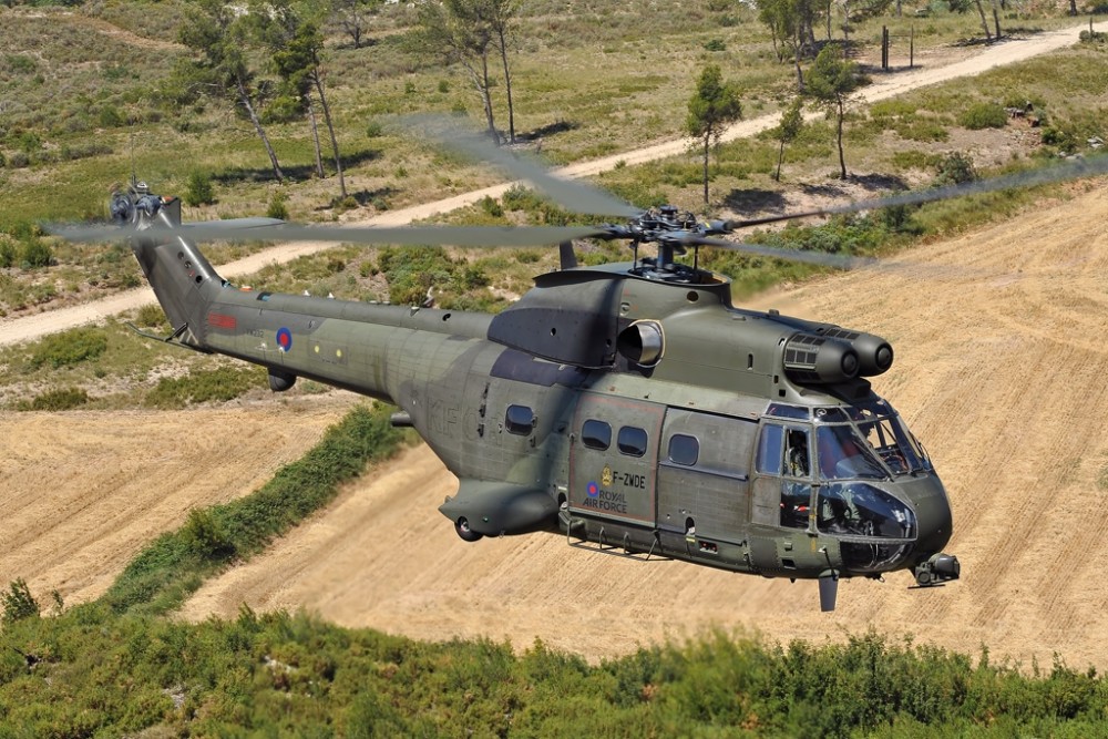 british puma helicopter