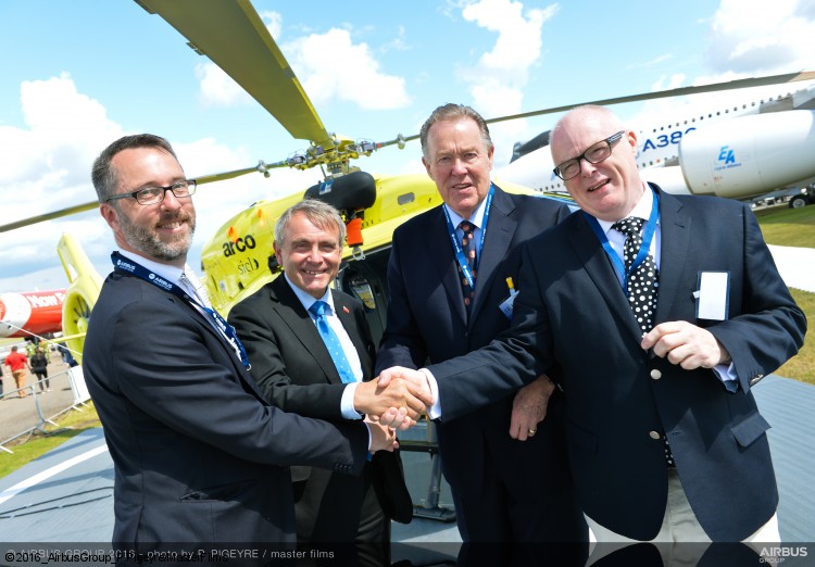 Aviation Minister Attends Handover of Airbus Helicopters H145 to Yorkshire Air Ambulance